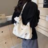 Bolsa de Gran Capacidad para Mujer 2025 Nuevo Diseño de Nicho de Alta Gama Mochila de Trabajo Mochila Cruzada de un Solo Hombro Multifuncional