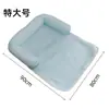 Cama para cachorro para todas as estações, colchão para cachorro removível e lavável, tapete de dormir de verão, cama para gato, tapete de dormir para cachorro, tapete refrescante com contas de gelo