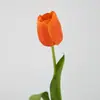 Flores Artificiales Sienten Hidratación Tulipanes Flores Falsas Nórdicas Interior Hogar Arreglo Floral Materiales Florales Decorativos Venta al por Mayor Transfronterizo