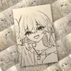 108 Adesivos de Rastreamento de Desenho de Linha de Meninas Bonitas, Figuras para Prática de Esboço de Desenho à Mão, Adesivos de Papel de Desenho para Estudantes de Arte