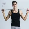 Chaleco de Algodón Puro para Hombres, Jóvenes, de Mediana Edad y Mayores, Talla Grande, Cuello Redondo, Corte Holgado, Camiseta sin Mangas de Algodón, Venta al por Mayor