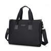 Bolso de mano para hombre, maletín de negocios para hombre, gran capacidad, bolsa para computadora de 15.6 pulgadas, bolso cruzado para hombre, bolso de hombro casual