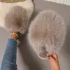Pantuflas de felpa mullida de color liso para talla grande de Amazon, suela suave, punta cerrada de invierno, para el hogar, cálidas, pantuflas de algodón multicolor