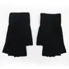 Luvas de Tricô Jacquard Unissex com Dedais e Proteção para o Pulso, Respiráveis e Quentes para o Inverno, Luvas de Lã Transfronteiriças para Atacado