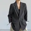 Blazer de renda patchwork estilo coreano de alta qualidade de Dongdaemun para mulheres, terno casual elegante outonal para petite