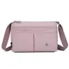 Bolso Cruzado de Estilo Coreano de Gran Capacidad Ligero de Moda Nuevo Casual Simple Versátil Bolso de Nailon Bolso de Hombro para Mujer Moderno