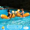 Tobogán inflable para piscina Flotadores inflables Portería de pelota acuática Tobogán interior Aro de baloncesto Accesorios portátiles para juegos acuáticos en la playa