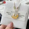 Pingente Colorido de Ágata Tipo Gelo Natural Ano da Colheita Charme Calcedônia Mordida de Doce Buda Sorridente Colar de Jade Pingente de Clavícula