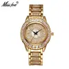 Reloj MISSFOX Amazon AliExpress color diamante impermeable casual correa de acero Reloj de Mujer Venta Directa de Fábrica