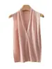 Chal de Punto con Botones Ocultos y Cuello en V Estilo Francés, Lana de Hilo Fino, Chal Versátil para Mujer Primavera y Otoño, Chal de Punto Simple y Elegante