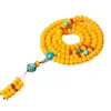Pulseras Amarillas Populares de Bodhi al por Mayor Joyería Despertar del León Pulseras para Mujeres, Estilo Chino Estilo Zen, Accesorios para Hombres, Venta Directa de Fábrica