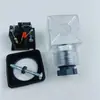 Caja de Conexiones para Bobina de Válvula de Pulso Electromagnético Hidráulico Din43650A Enchufe Terminal Neumático con Luz LED CC CA