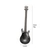 Amazon Transfronterizo Acero Inoxidable 304 Cuchara para Guitarra Creativa Transparente Barra Musical Café Postre Revólver