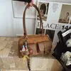 Bolsa de Ombro Retro Coreana 2025 Outono e Inverno Nova Moda Tendência Casual Bolsa Boston Estilo Ocidental Bolsa Bowling