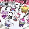 Llavero de Patinaje sobre Hielo Sanrio Estilo Japonés, Colgante Doble Transparente de Acrílico, Lindo Accesorio de Llavero para Mochila de Dibujos Animados