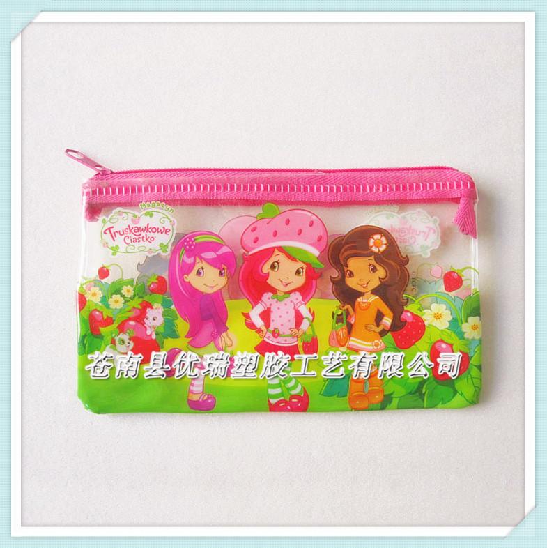 供应彩印pvc笔袋 pvc拉链袋定做 pvc铅笔袋 厂家直销