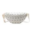 Bolsa de Pecho para Mujer con Lazo en el Hombro 2025 Nueva Moda Casual Ligera Estilo Coreano Tela Bolso de Mujer Riñonera Pequeña Fresca
