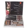 Fábrica en stock traje de cuchillos para el hogar cuchillo para rebanar garra de oso separador de carne traje de ocho piezas combinación utensilios de cocina cuchillo suplemento alimenticio