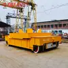 Carro Eléctrico Pesado de 125 Toneladas con Carrete de Cable para Cucharón con Control Remoto para Movimiento Lento y Transporte de Hierro a Alta Temperatura Plataforma Plana