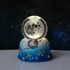 Bola de Cristal Luminosa Base Giratória Luz Noturna Luminosa Atacado Luz de Atmosfera para Casa Decorações de Mesa para Quarto Presentes