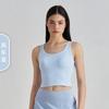 Chaleco de Yoga Nuls Sujetador de Yoga Pilates Taza Fija Integrada Ropa Interior de Fitness Top Deportivo de Entrenamiento