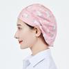 Gorro de cocina estilo coreano para mujer, a prueba de aceite, a prueba de humo, a prueba de cabello, ajustable, para uso doméstico en cocina y cocción, de algodón, con punta cerrada, gorro de chef