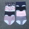Ropa Interior de Encaje de Cintura Alta Transfronteriza para Mujer, Calzones Sexys Transparentes Sin Costuras Talla Grande Adelgazantes Levantamiento de Glúteos Control de Abdomen, Entrepierna de Algodón Puro