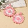 Estrella de Mar Sal Marina Pendientes Estrella de Mar Personalidad Exagerada Pendientes Estilo Vacacional para Mujer Verano Diseño Sensorial de Viaje Junto al Mar Pendientes