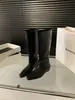 Primeiro Encontro Aumento Sazonal de Altura Emagrecimento Botas Longas para Cavalgada Botas Femininas 2026 Outono/Inverno Botas Arredondadas Marrom Maillard Botas Longas