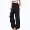 Amazon Transfronterizo 2026 Pantalones Anchos de Pierna Ancha con Bolsillos, de Cintura Alta, Caídos, Casual Sueltos tipo Palazzo para Mujer