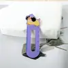 Regla de Palma de Lápiz Creativa Caricatura Mini Regla Portátil Colgante de Mochila Regla de Medición Papelería para Estudiantes Pequeño Regalo