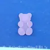 Listo de Fábrica Hecho Dropshipping Oso Artificial Gominola Resina Accesorios DIY Agujero Zapato Funda de Teléfono Móvil Material de Decoración