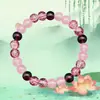Pulsera Popular Transfronteriza Temu Shein Tk Amatista Piedra Natural Ojo de Tigre Pulsera de Venta Caliente Europea y Americana En Stock Al Por Mayor