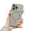 Funda Magnética para Teléfono con Ventana Grande Láser Adecuada para Apple 17 Pro Max con Bordes Suaves Electrochapados, Cobertura Completa para 16/15, y Protección de Lente para 11