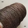 Hilo Hueco, Hilo Dorado, Hilo Brillante, Hilo de Lana, Decoración de Borde de Bolsa, Paquete de Materiales de Hilo Dorado Claro, Aguja de Tejer y Hilo con Purpurina