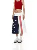 Pantalones Cortos Deportivos Cropped de Cintura Elástica Estilo High Street Americano para Mujer, Verano Holgados Adelgazantes Casuales Rectos de Pierna Ancha, Modernos
