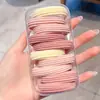Gomas elásticas para el pelo de bebé para niñas, bandas para coleta alta, gomas para el pelo que no dañan el cabello, alta elasticidad y cuerdas para el pelo duraderas