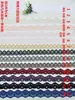 No. 93 Accesorios de Ropa DIY en Borgoña, Café, Gris, Azul Real, Morado, Negro y Blanco Borde de Encaje Elástico, Ancho 5 cm