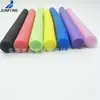 Sitio de construcción de fábrica de Shenzhen Relleno de huecos en cimientos Espuma Varilla sólida Tira de espuma elástica impermeable y absorbente de impactos blanca