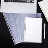 Bloc de Notas de Hojas Sueltas A4 Separador de Clasificación Cuaderno Página de Clasificación Bafle de Copia de Superficie Dura Divisor de Página de Índice A5/B5