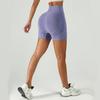 Pantalones de Yoga Slim Levanta Glúteos de Cintura Alta para Mujer, Entrenamiento de Pilates Deportivos Absorbentes de Humedad Shorts Fitness de Tres Puntos