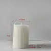 Lihome Xiangliya Velas Aromáticas Cilíndricas Rayadas Velas Aromáticas Hechas a Mano Adornos Velas para la Atmósfera del Hogar Fabricante