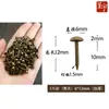 0.5kg Precio de Uñas Redondas de Burbuja Brillantes, Ferretería para Muebles, Clavos Antiguos para Sofá, Clavos de Cobre Imitación, Uñas Decorativas Grandes de Burbuja, Clavos para Puerta