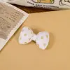 Ins poá laço DIY acessórios de joias sapatos chapéus meias acessórios de vestuário cor de doce laço preenchido com algodão material auxiliar