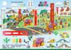 Venta Caliente Transfronteriza Eléctrico Transparente Dominó Tren Repartidor Automático Rompecabezas para Niños Bloques de Construcción Juguete Dominós