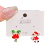Lindos y Exquisitos Pendientes de Papá Noel para Mujer Pendientes de Navidad 2025 Nuevo Estilo Caliente Elegantes Populares Pendientes de Gama Alta