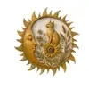 Coleção de Decoração de Parede de Jardim Solar Vintage Transfronteiriça Sol de Jardim Retrô S