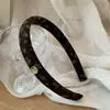 Colección de Diademas Anchas con Estampado de Leopardo Color Café Maillard para Mujeres con Presión Craneal Alta, Elegantes Pasadores Antideslizantes y Accesorios para el Cabello
