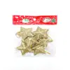 Decoraciones de Navidad, Pequeños Adornos para Árbol de Navidad, Piñas, Copos de Nieve, Cascabeles, Lazos, Estrellas para la Punta del Árbol, Adornos Colgantes de Santa Claus