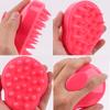 Cepillo de Masaje de Silicona Nuevo Estilo Calabaza Cepillo para Champú Peine de Masaje Artefacto de Limpieza del Cuero Cabelludo Limpieza del Cabello Cepillo Anticaspa Venta al por Mayor